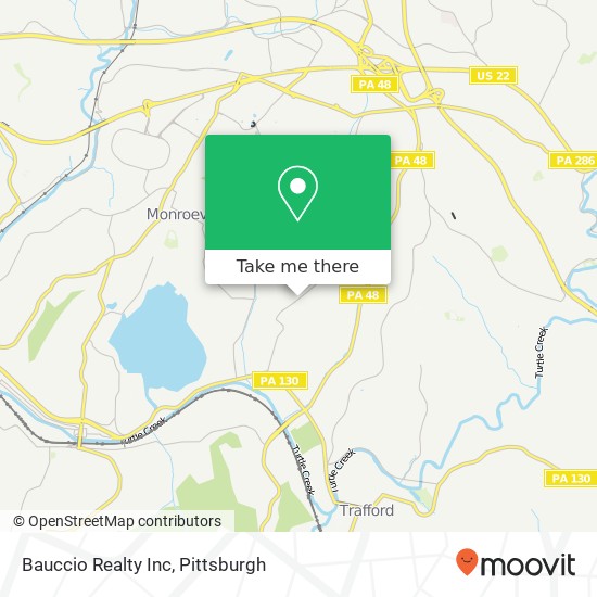 Bauccio Realty Inc map