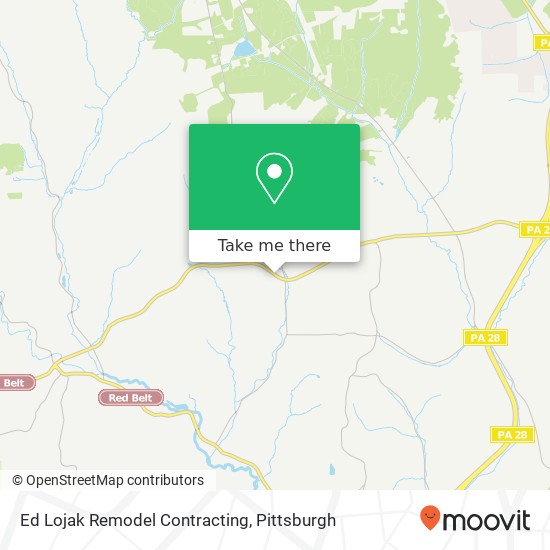 Mapa de Ed Lojak Remodel Contracting