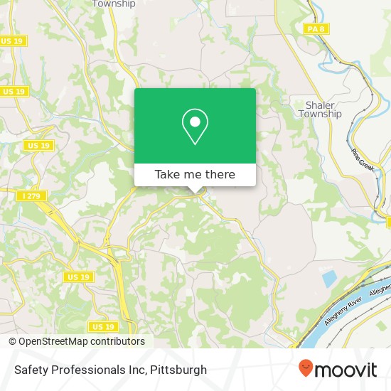 Safety Professionals Inc map