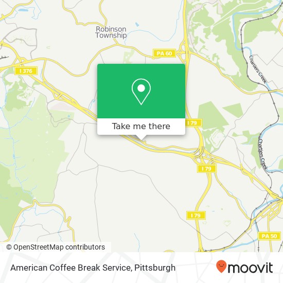 Mapa de American Coffee Break Service