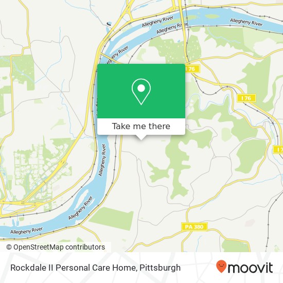 Rockdale II Personal Care Home map