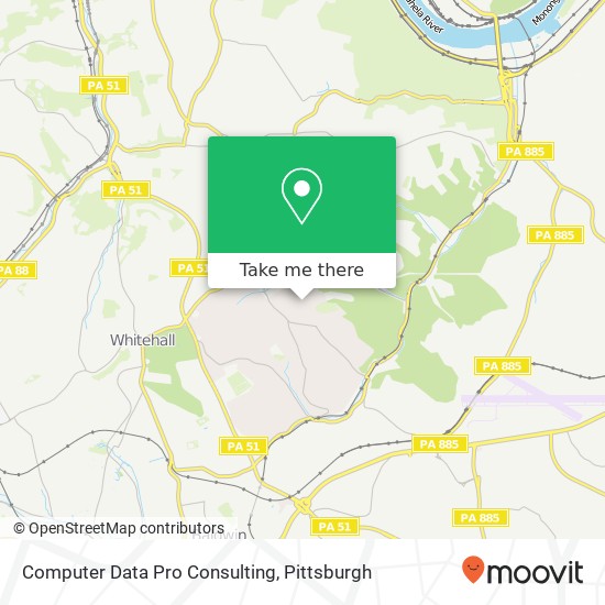 Computer Data Pro Consulting map