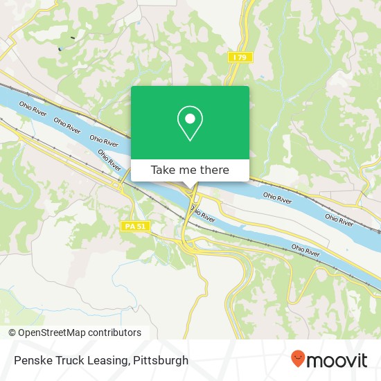 Penske Truck Leasing map