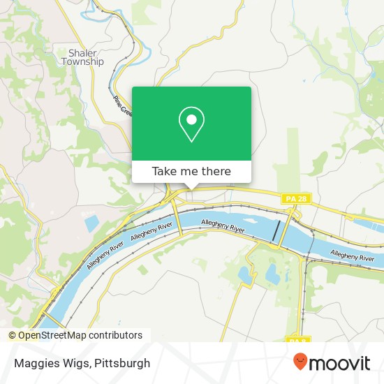 Maggies Wigs map