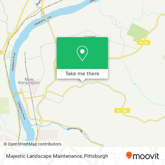 Majestic Landscape Maintenance map