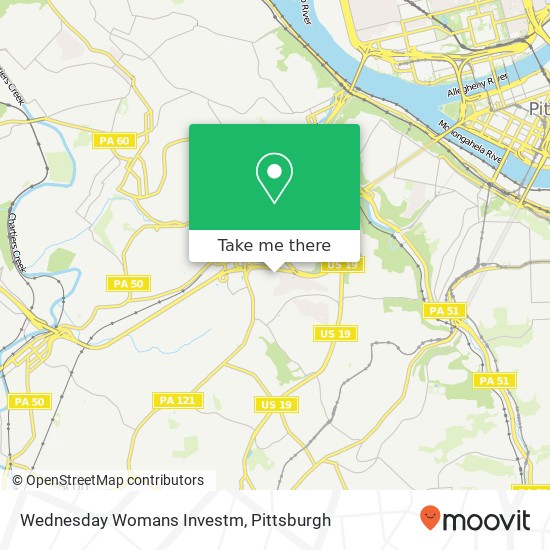 Wednesday Womans Investm map