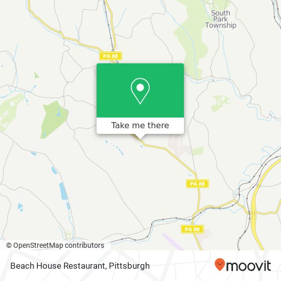 Mapa de Beach House Restaurant