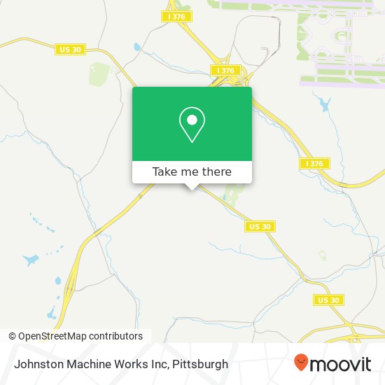 Mapa de Johnston Machine Works Inc