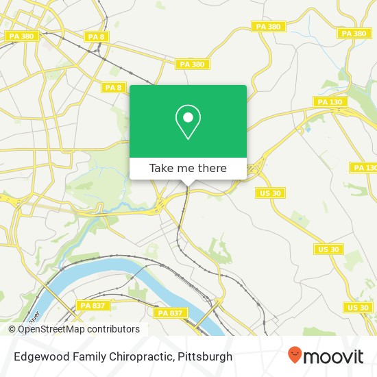 Mapa de Edgewood Family Chiropractic