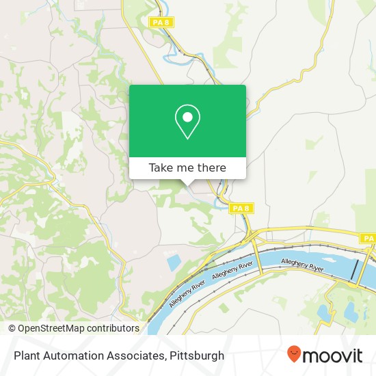 Plant Automation Associates map