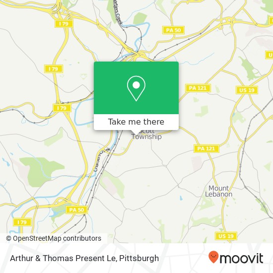 Mapa de Arthur & Thomas Present Le