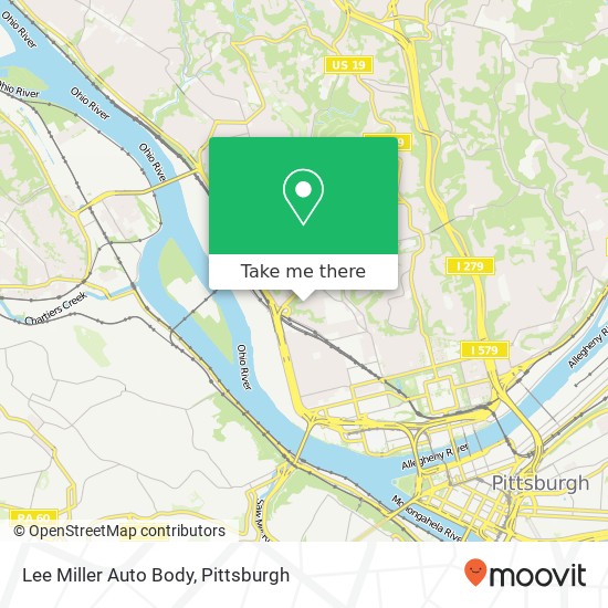 Lee Miller Auto Body map