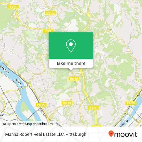 Mapa de Manna Robert Real Estate LLC