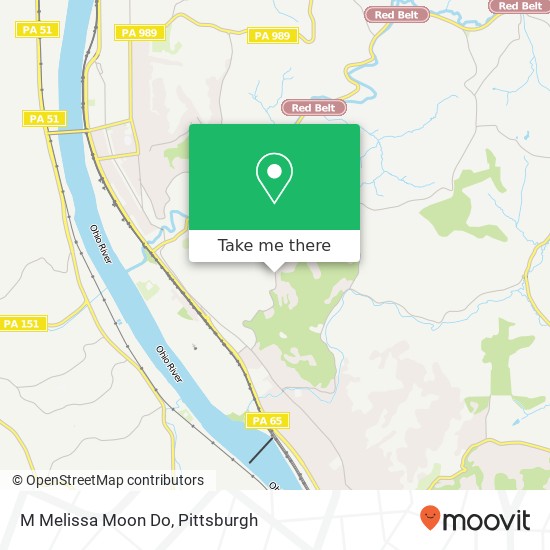 Mapa de M Melissa Moon Do