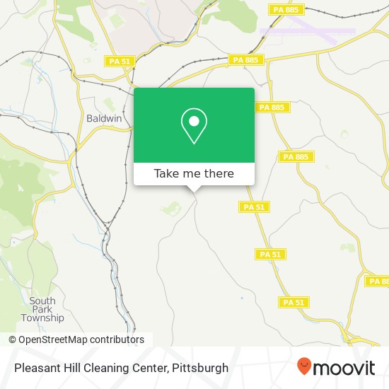 Mapa de Pleasant Hill Cleaning Center