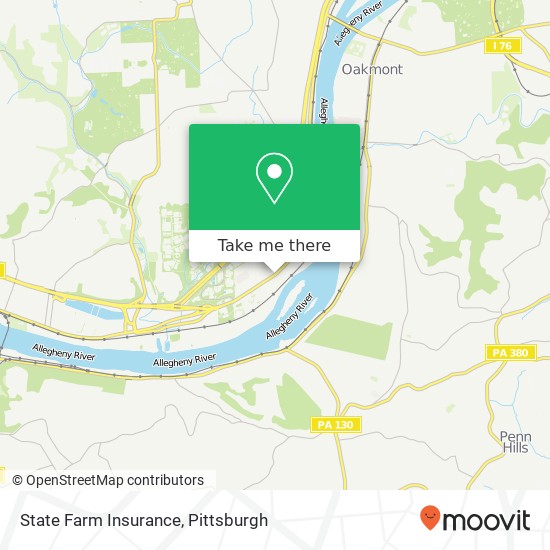 State Farm Insurance map