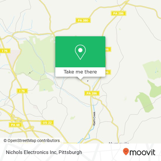 Nichols Electronics Inc map