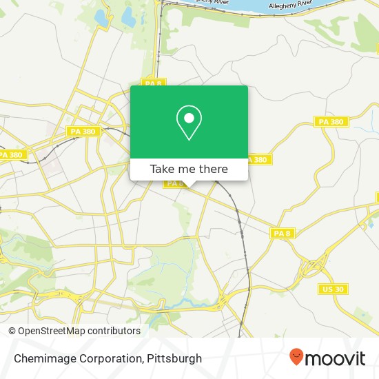 Mapa de Chemimage Corporation