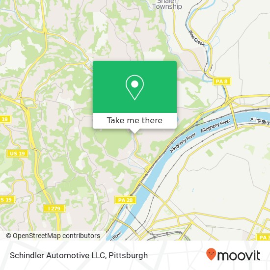 Schindler Automotive LLC map