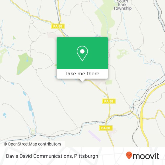 Davis David Communications map