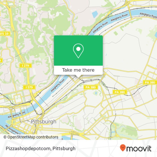 Pizzashopdepotcom map