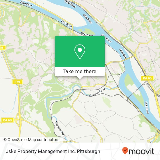 Jske Property Management Inc map