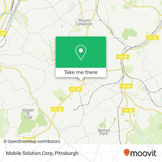 Mobile Solution Corp map