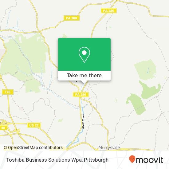 Mapa de Toshiba Business Solutions Wpa