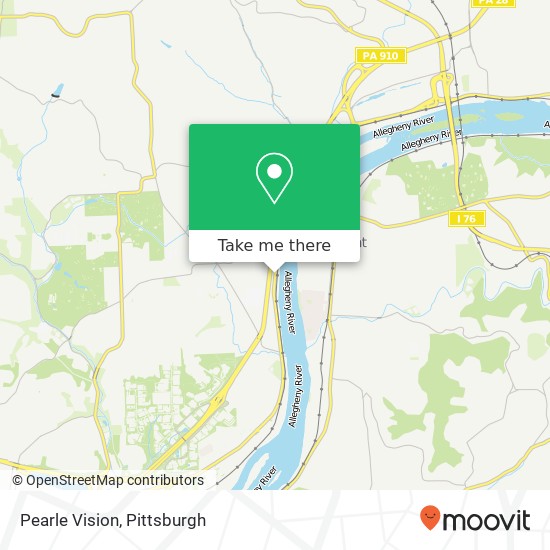 Pearle Vision map