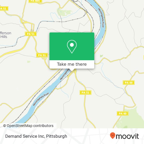 Demand Service Inc map