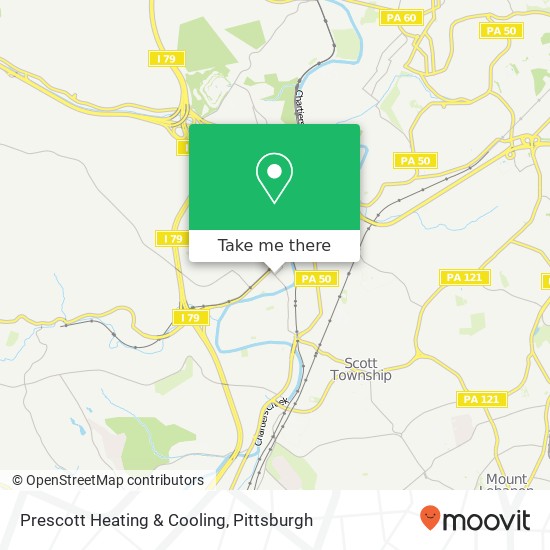 Prescott Heating & Cooling map