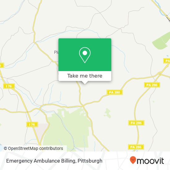 Mapa de Emergency Ambulance Billing