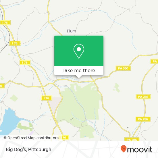Big Dog's map