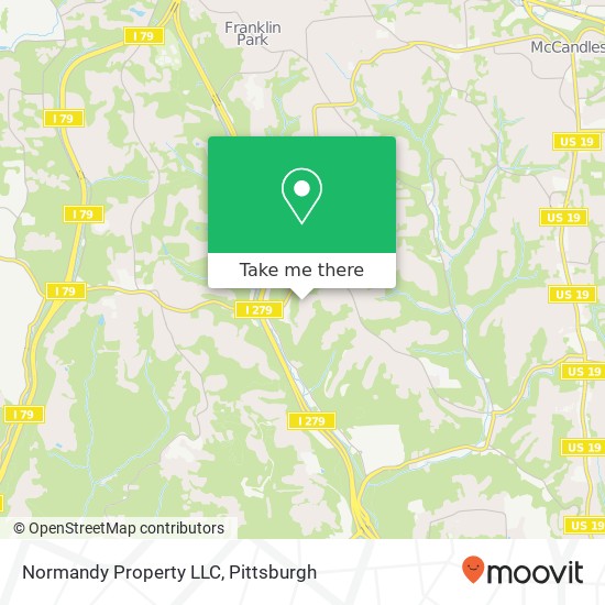 Mapa de Normandy Property LLC