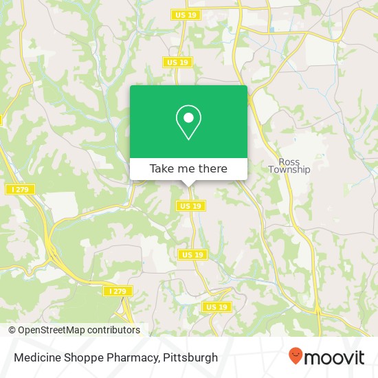 Mapa de Medicine Shoppe Pharmacy