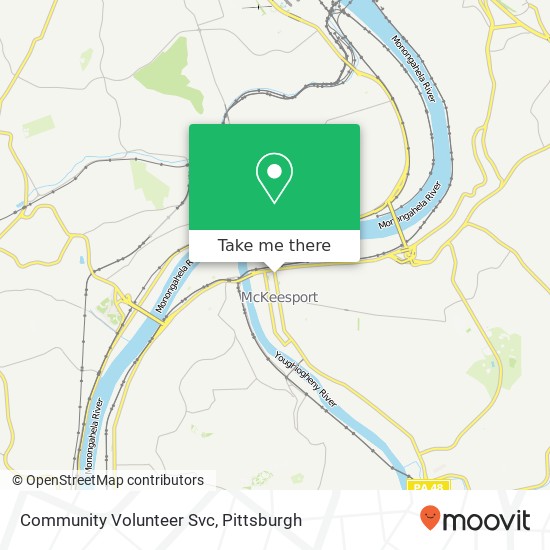 Community Volunteer Svc map