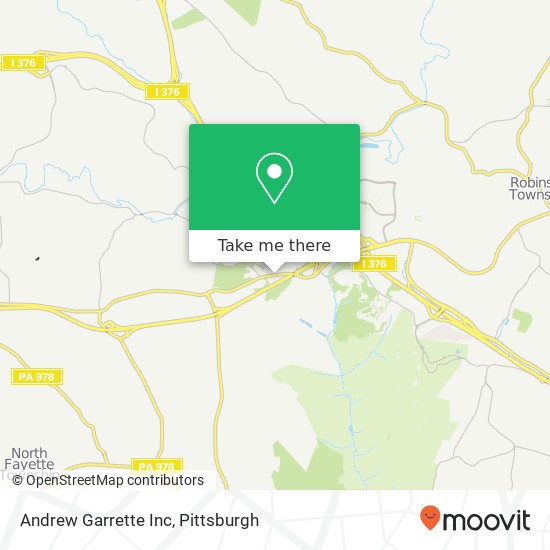 Mapa de Andrew Garrette Inc