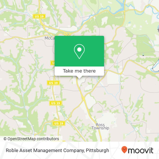 Roble Asset Management Company map