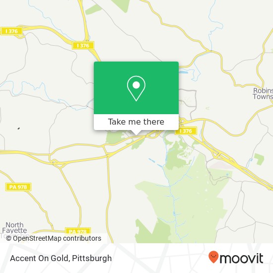 Mapa de Accent On Gold