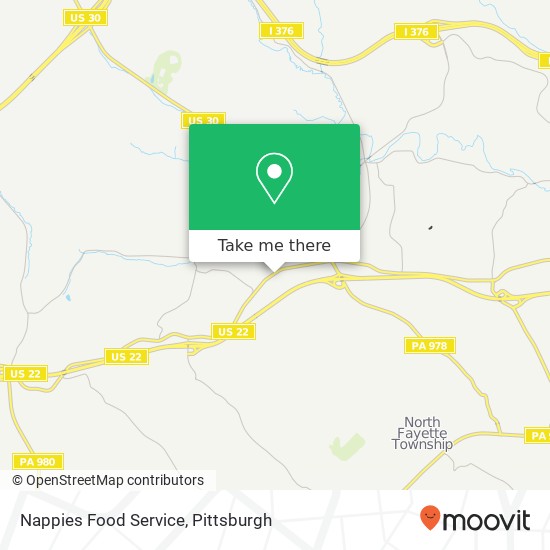 Nappies Food Service map