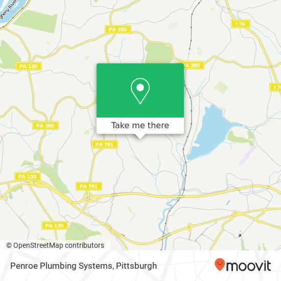 Mapa de Penroe Plumbing Systems