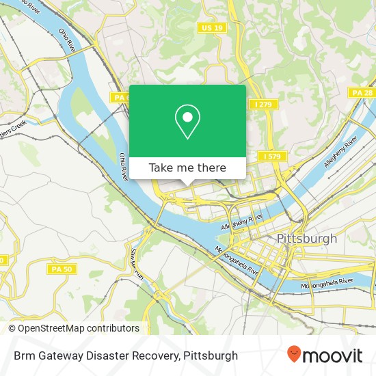 Brm Gateway Disaster Recovery map