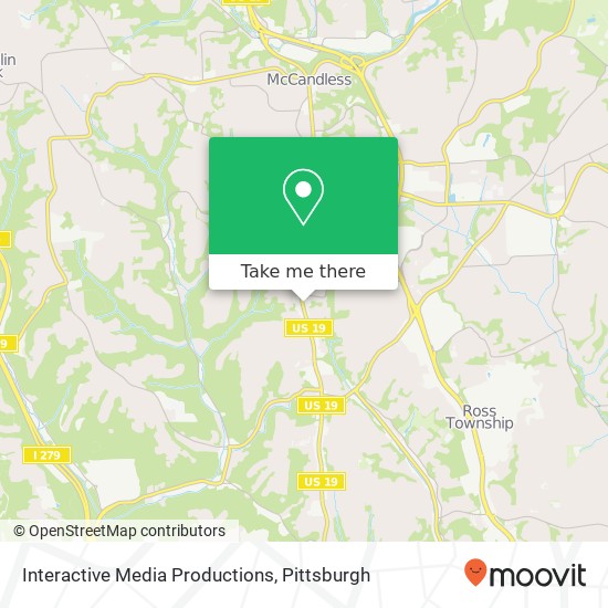Interactive Media Productions map