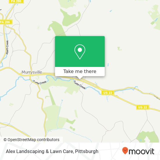 Alex Landscaping & Lawn Care map