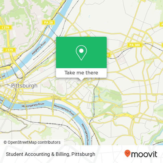 Student Accounting & Billing map