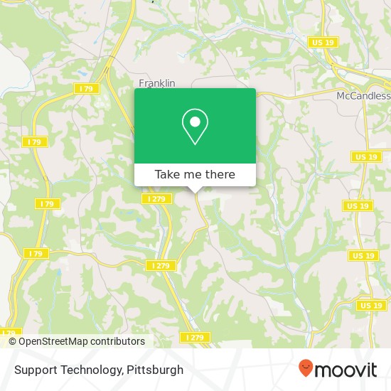 Support Technology map