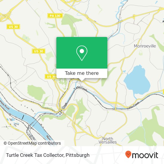 Mapa de Turtle Creek Tax Collector