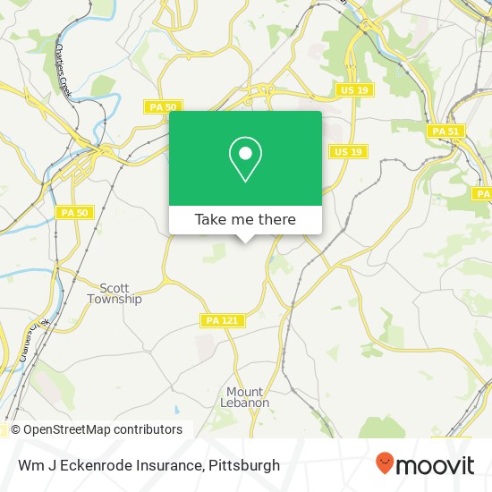 Mapa de Wm J Eckenrode Insurance