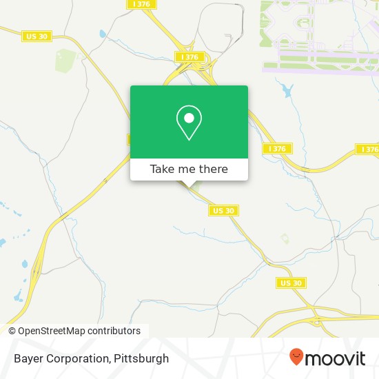 Mapa de Bayer Corporation