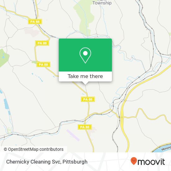 Mapa de Chernicky Cleaning Svc